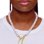 Spicy Dan Luna Necklace - Vermillion