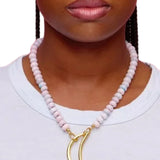 Spicy Dan Luna Necklace - Vermillion