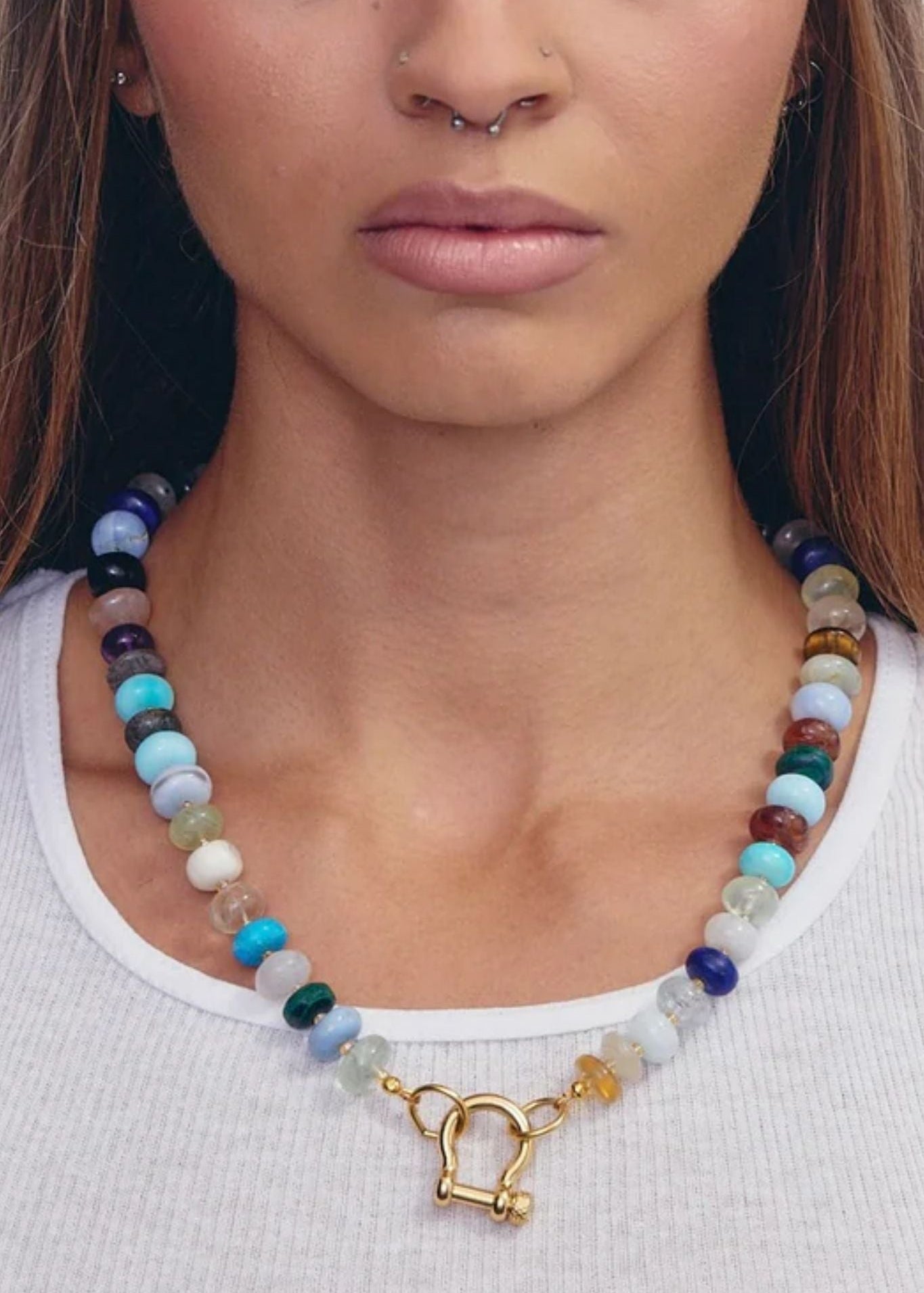 Spicy Dan Lyla Necklace - Vermillion