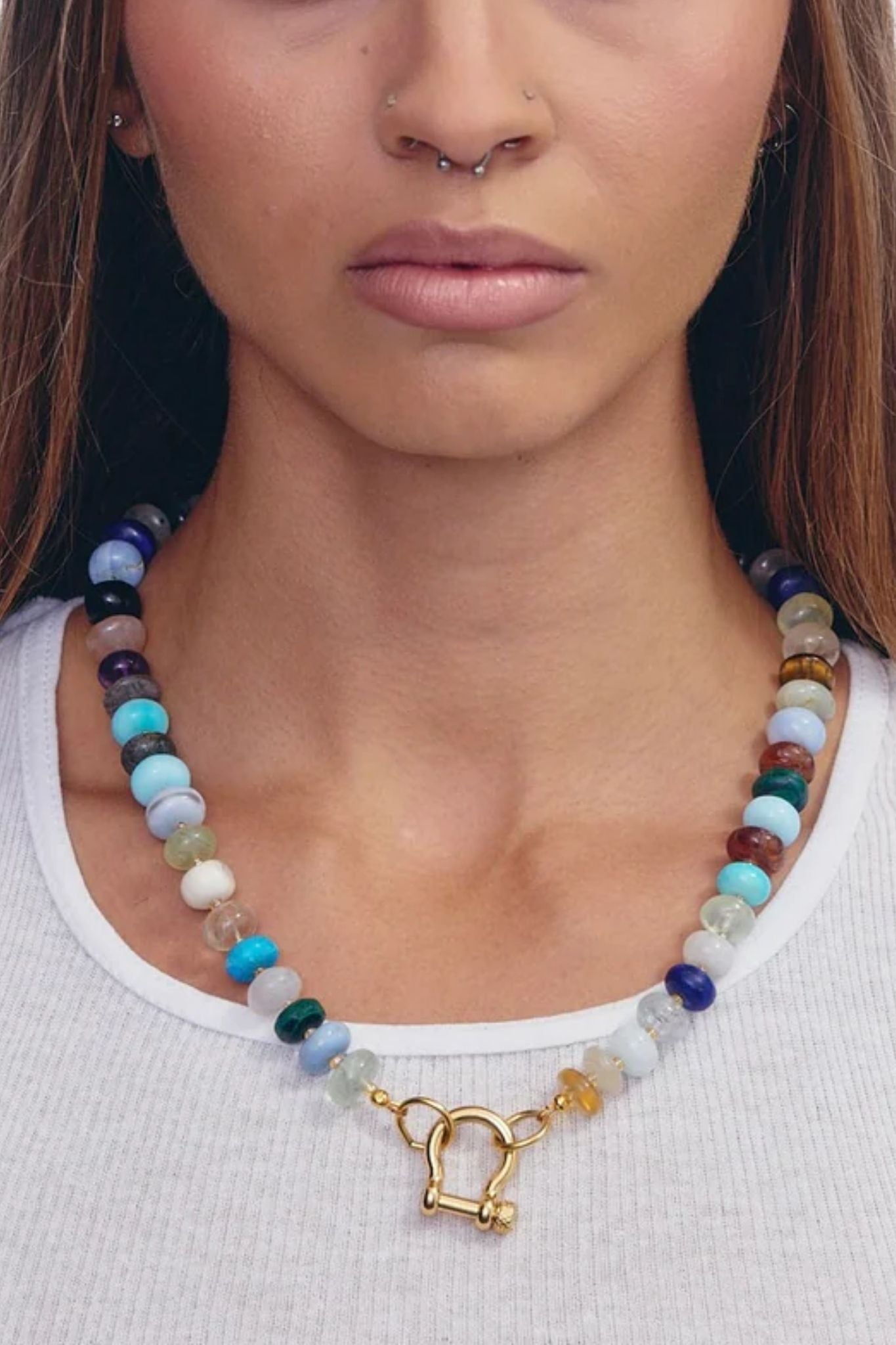 Spicy Dan Lyla Necklace - Vermillion