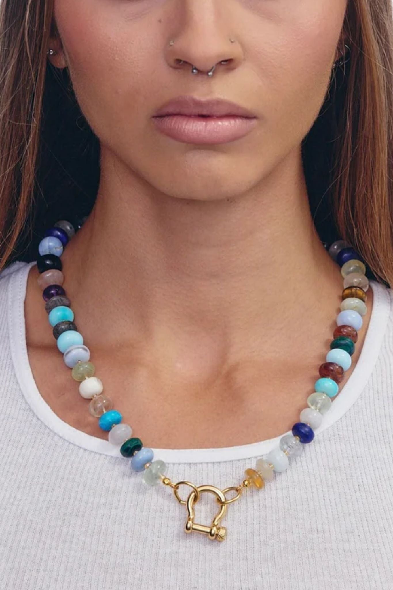 Spicy Dan Lyla Necklace - Vermillion