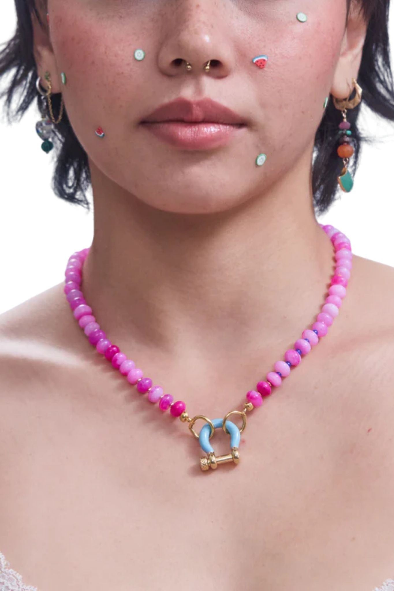 Spicy Dan Maui Necklace - Vermillion