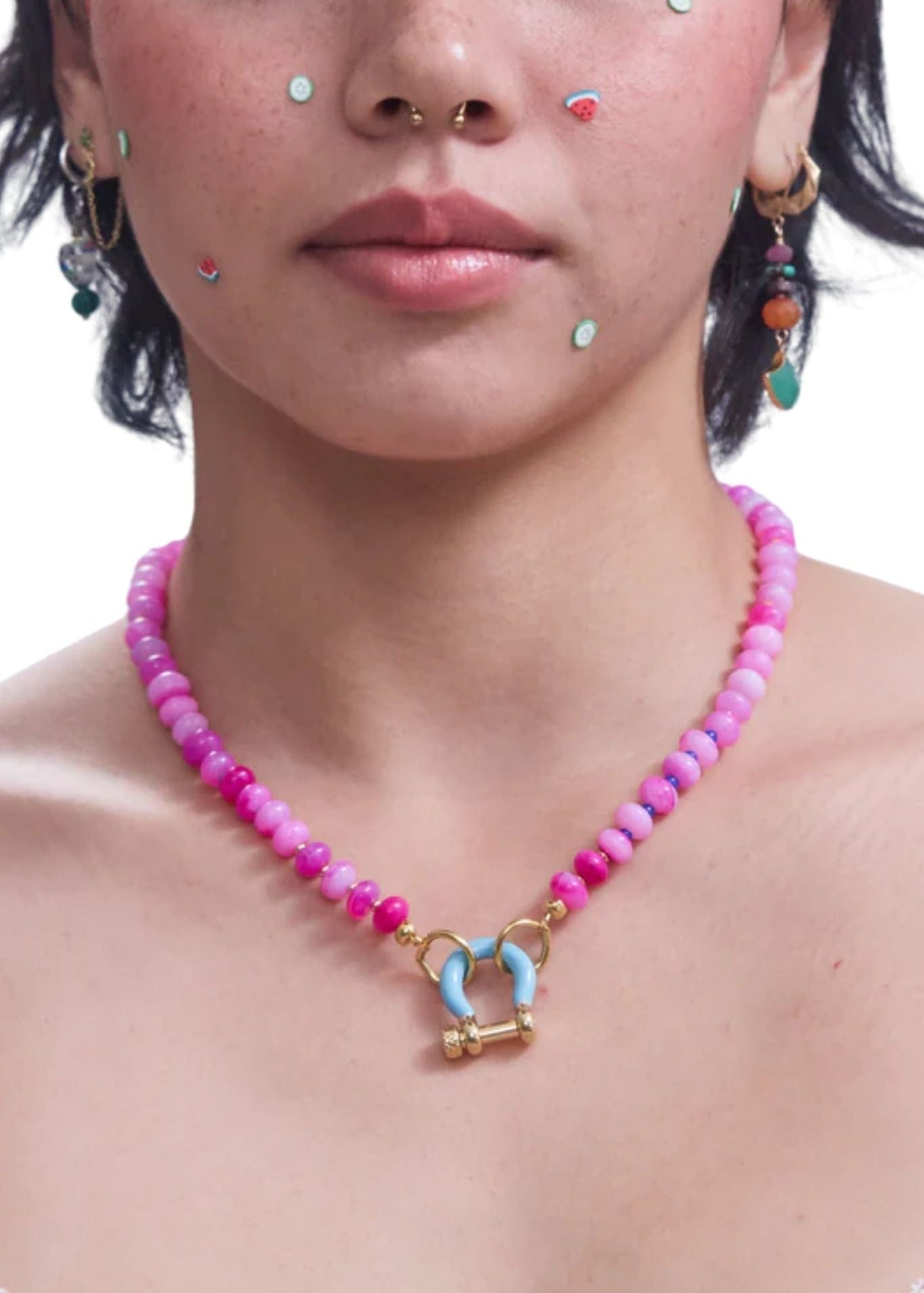 Spicy Dan Maui Necklace - Vermillion