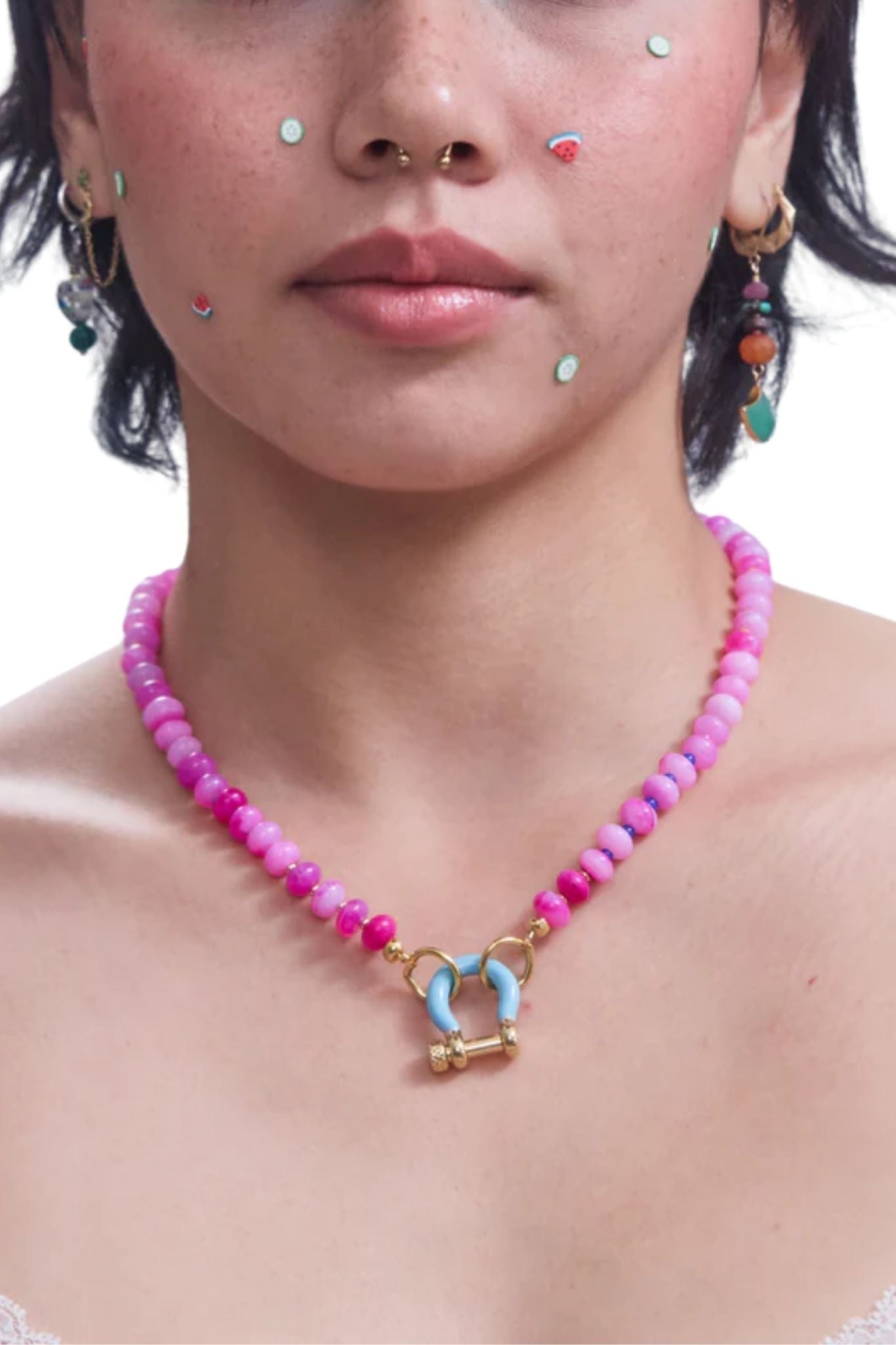 Spicy Dan Maui Necklace - Vermillion