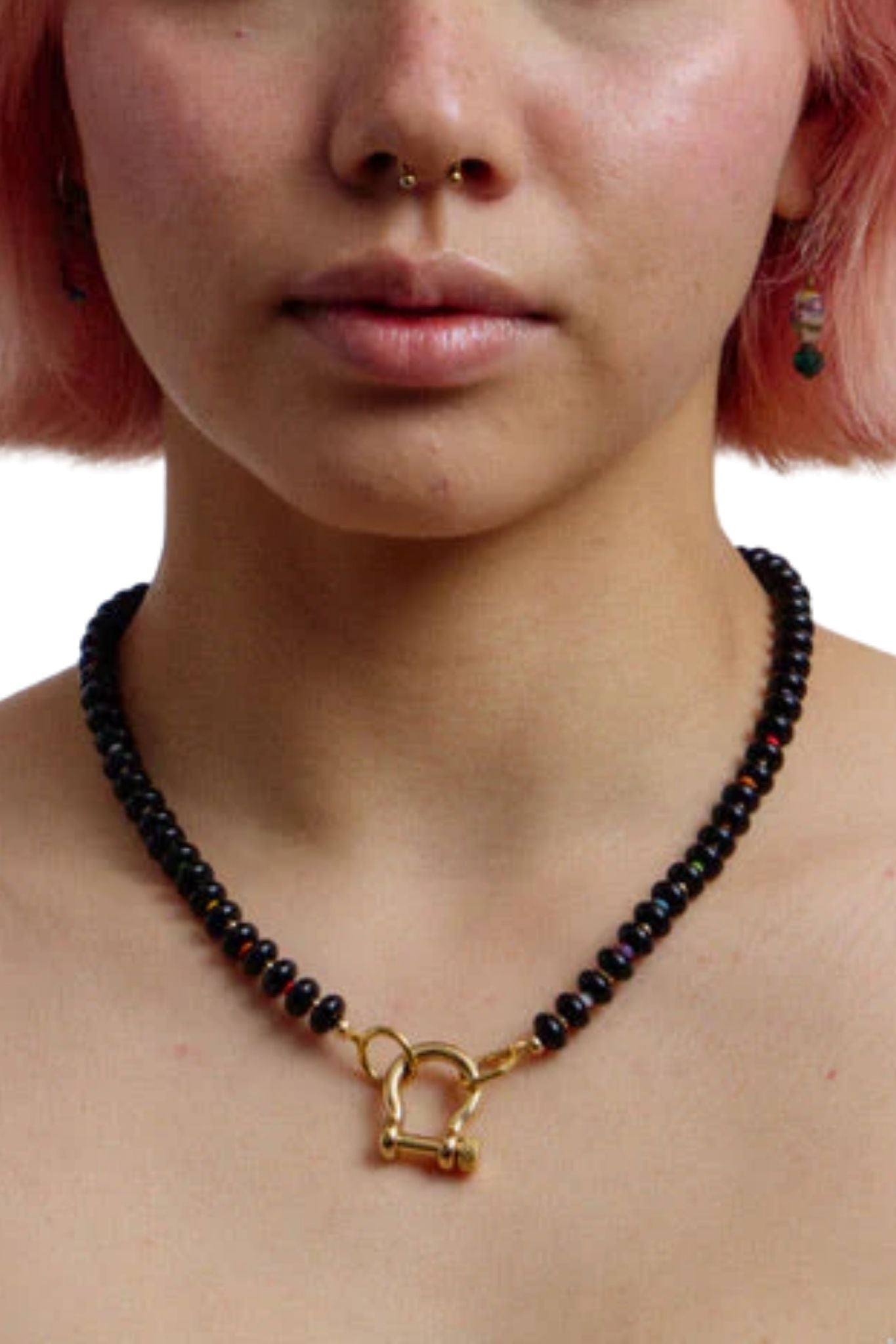 Spicy Dan Milo Necklace - Vermillion
