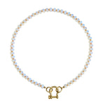 Spicy Dan Opalite Necklace - Vermillion