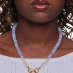 Spicy Dan Opalite Necklace - Vermillion