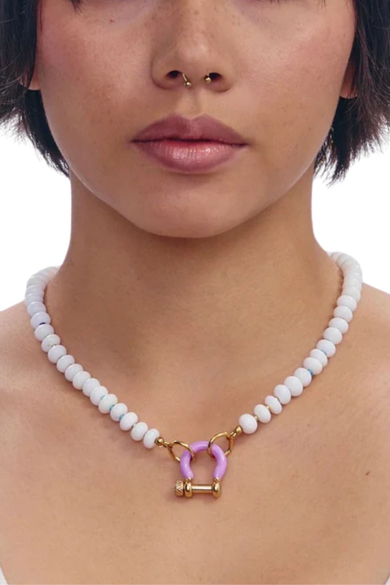 Spicy Dan Poppi Necklace - Vermillion