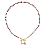 Spicy Dan Ruby Necklace - Vermillion