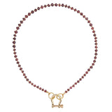 Spicy Dan Ruby Necklace - Vermillion