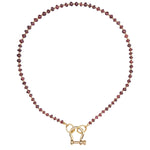 Spicy Dan Ruby Necklace - Vermillion