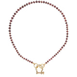 Spicy Dan Ruby Necklace - Vermillion