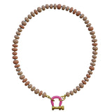 Spicy Dan Sadie Necklace - Vermillion
