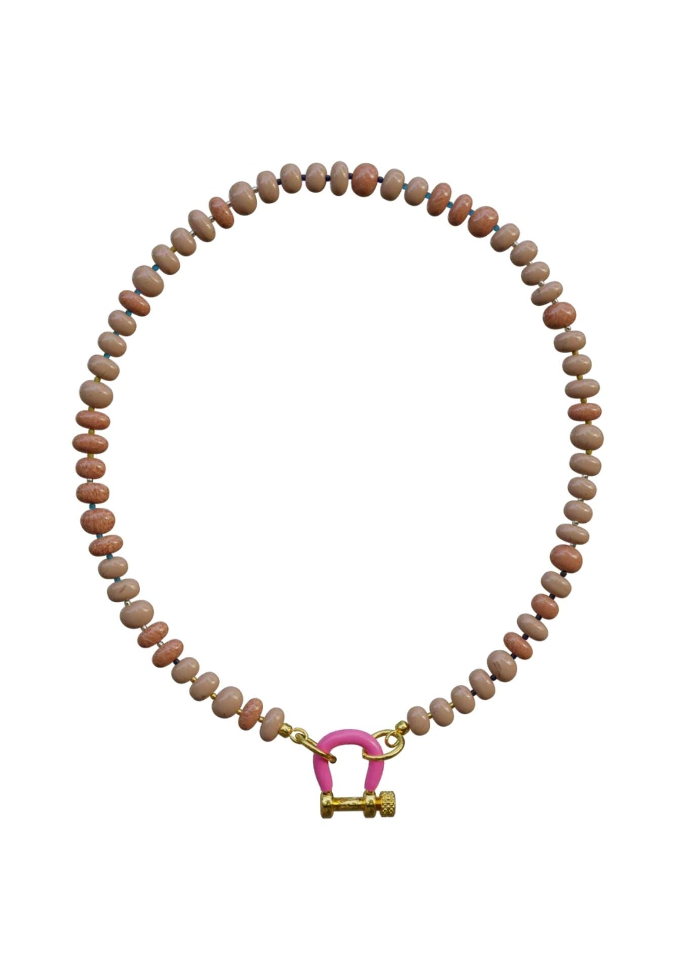 Spicy Dan Sadie Necklace - Vermillion