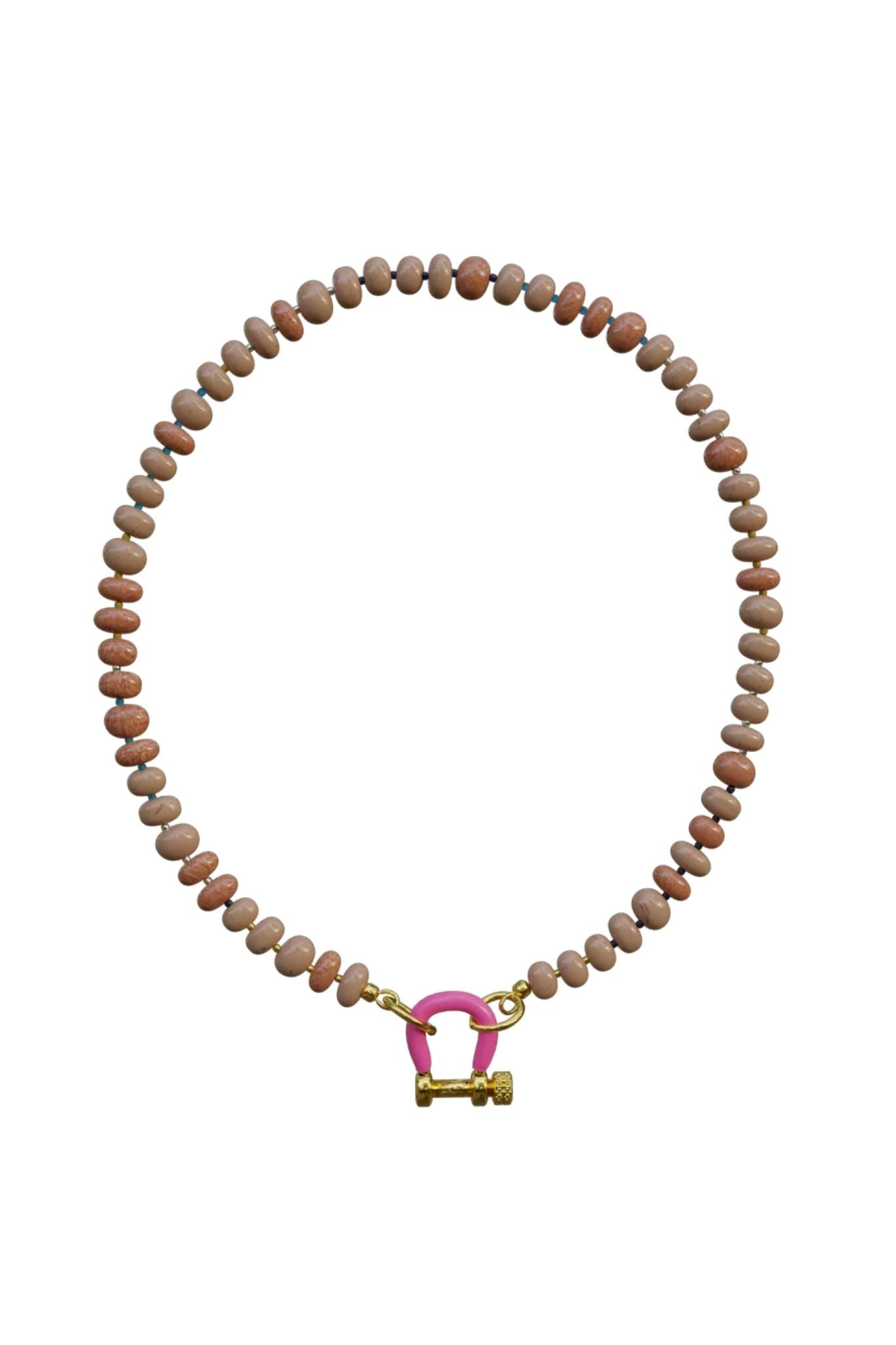 Spicy Dan Sadie Necklace - Vermillion