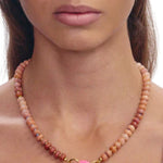 Spicy Dan Sadie Necklace - Vermillion