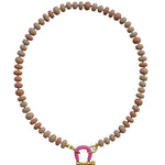 Spicy Dan Sadie Necklace - Vermillion