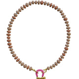 Spicy Dan Sadie Necklace - Vermillion