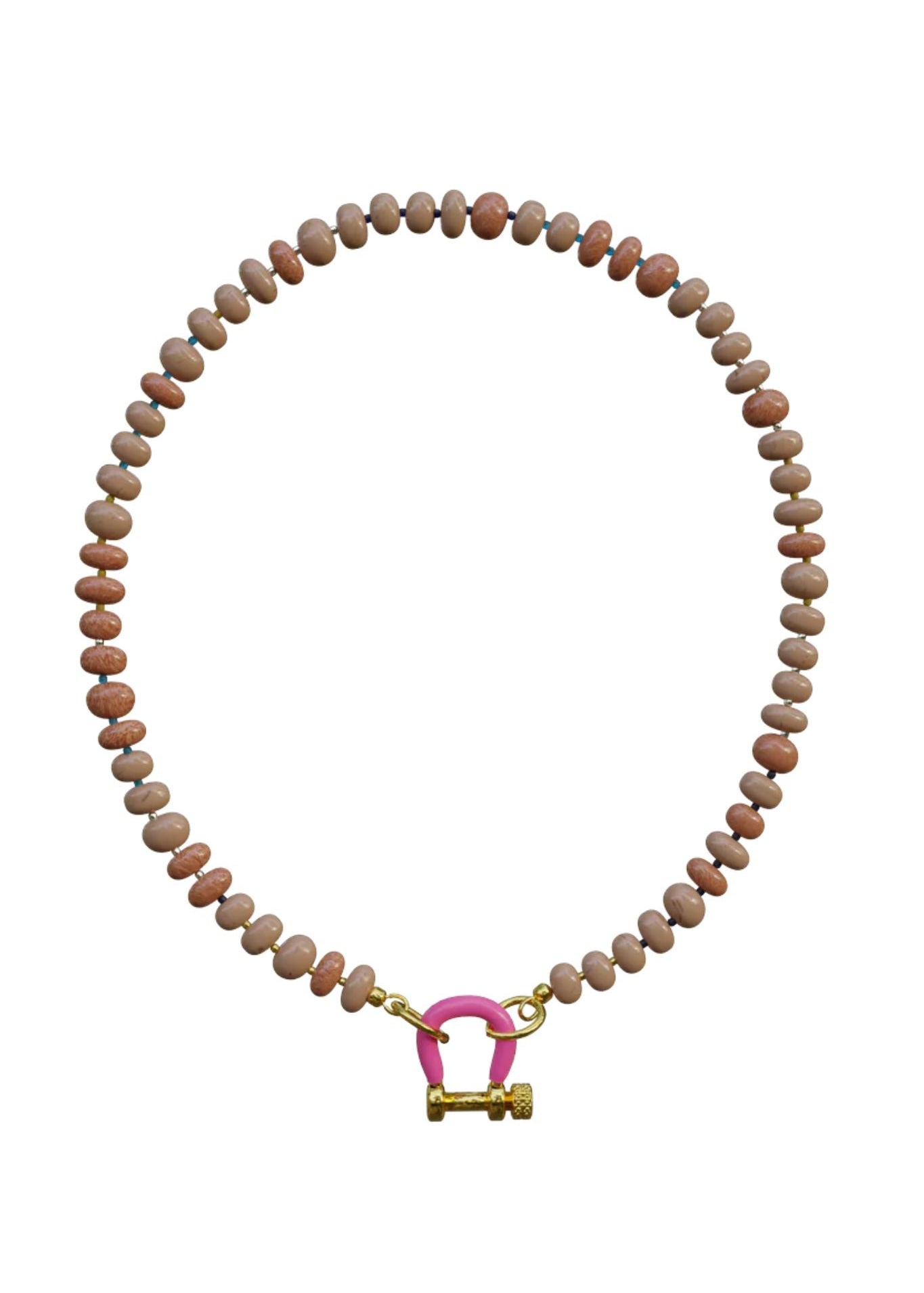 Spicy Dan Sadie Necklace - Vermillion
