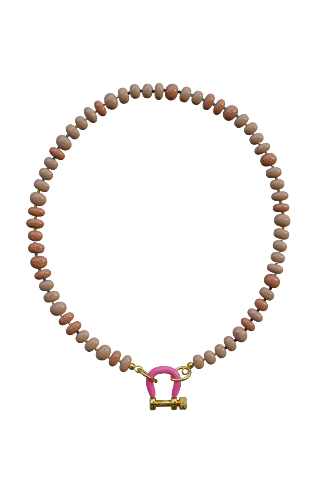 Spicy Dan Sadie Necklace - Vermillion