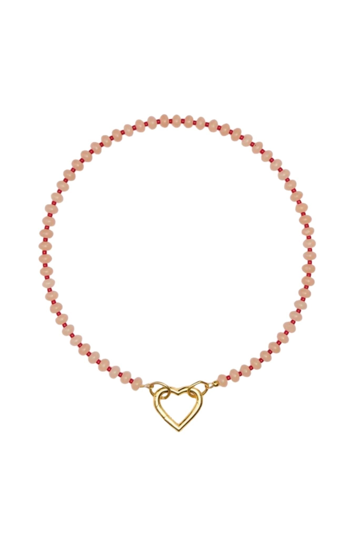 Spicy Dan Scarlett Necklace - Vermillion