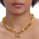 Spicy Dan Sonny Necklace - Vermillion