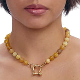 Spicy Dan Sonny Necklace - Vermillion