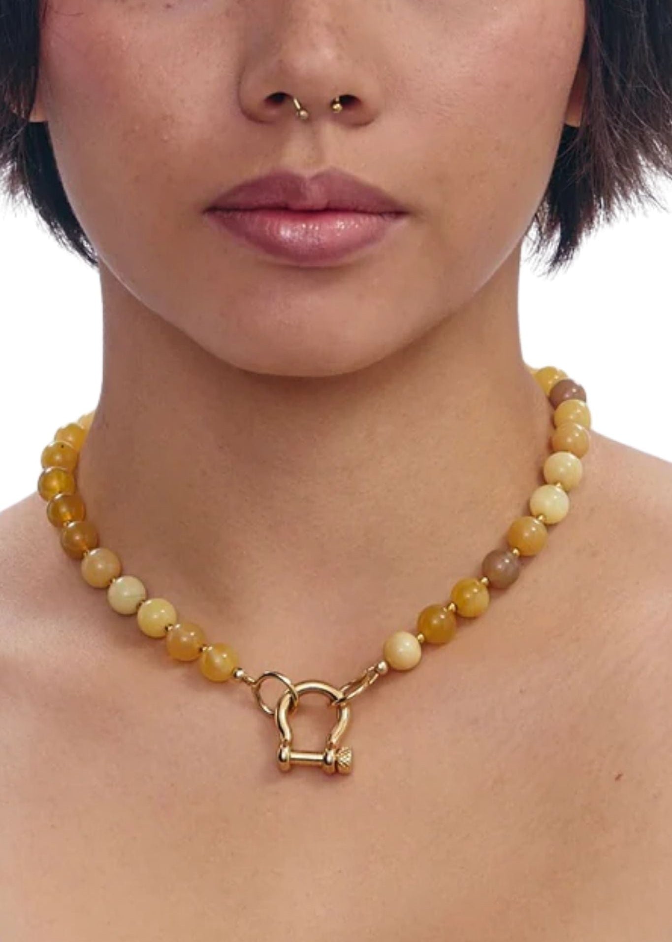 Spicy Dan Sonny Necklace - Vermillion