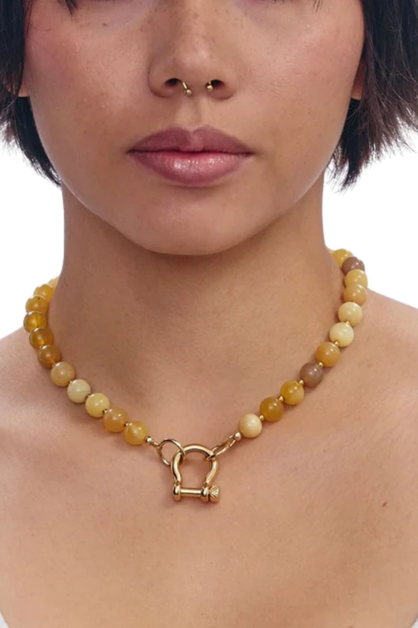 Spicy Dan Sonny Necklace - Vermillion