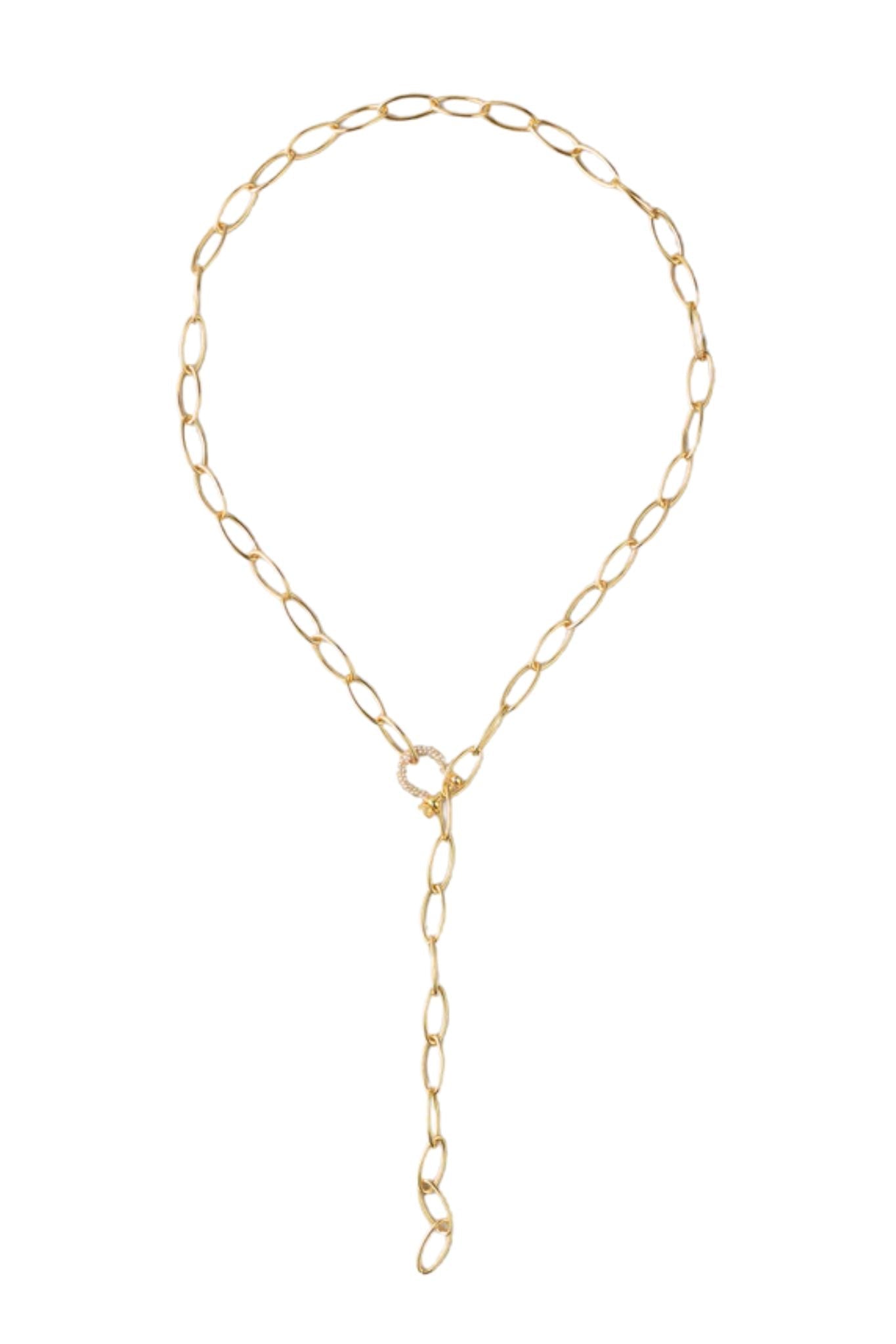 Spicy Dan Teddy Necklace - Vermillion