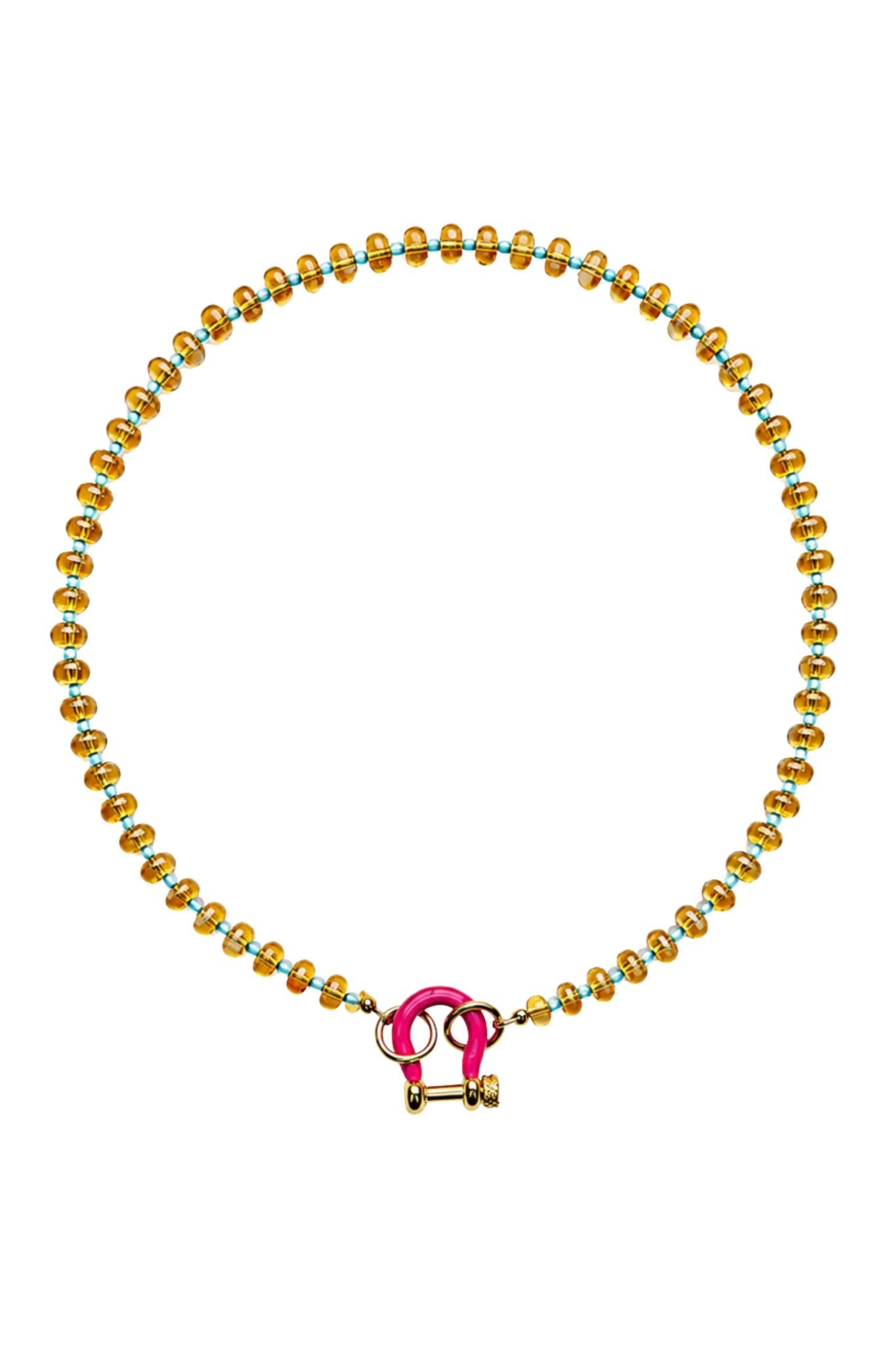 Spicy Dan Toast Necklace - Vermillion