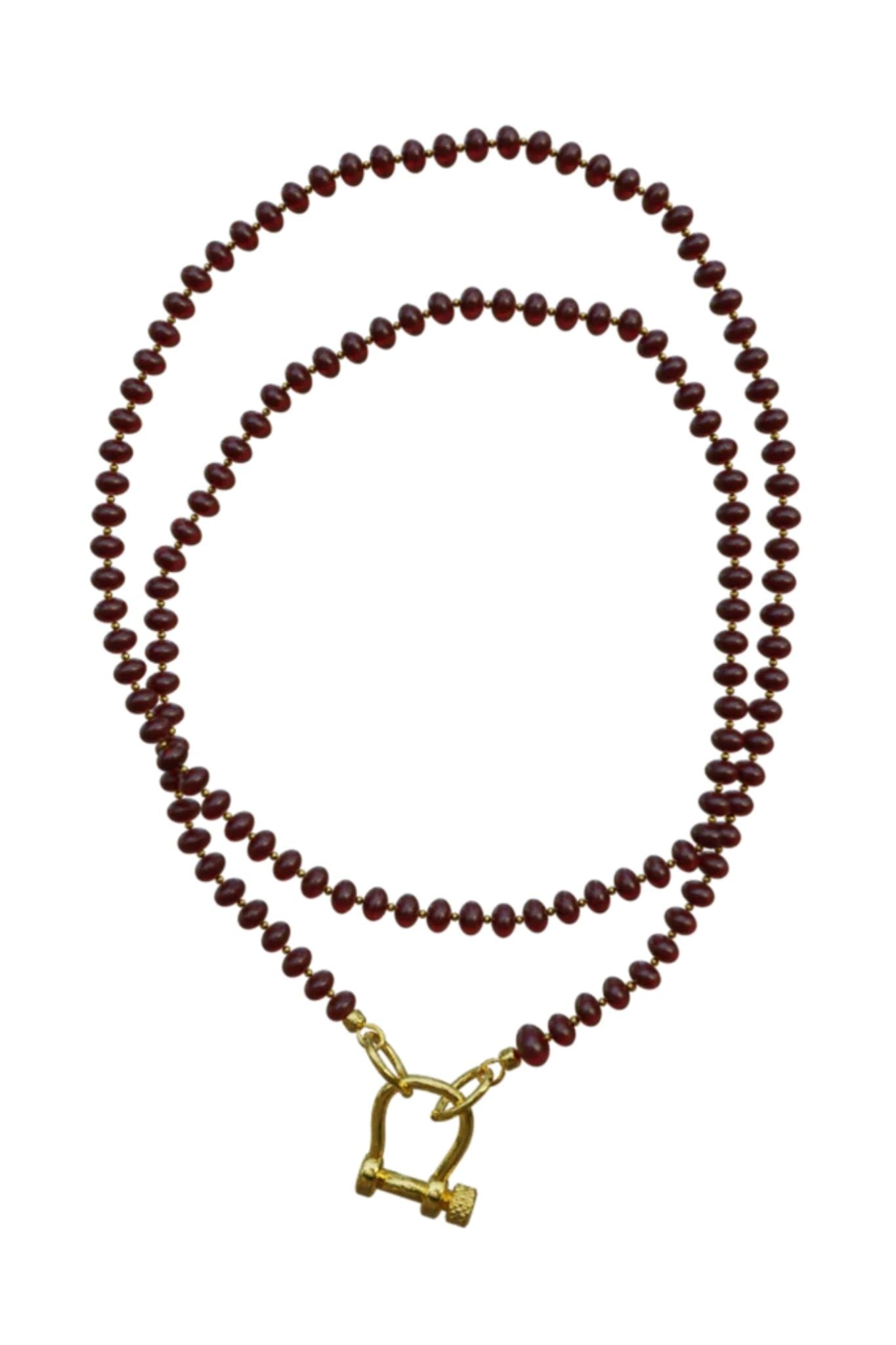Spicy Dan Tony Necklace - Vermillion
