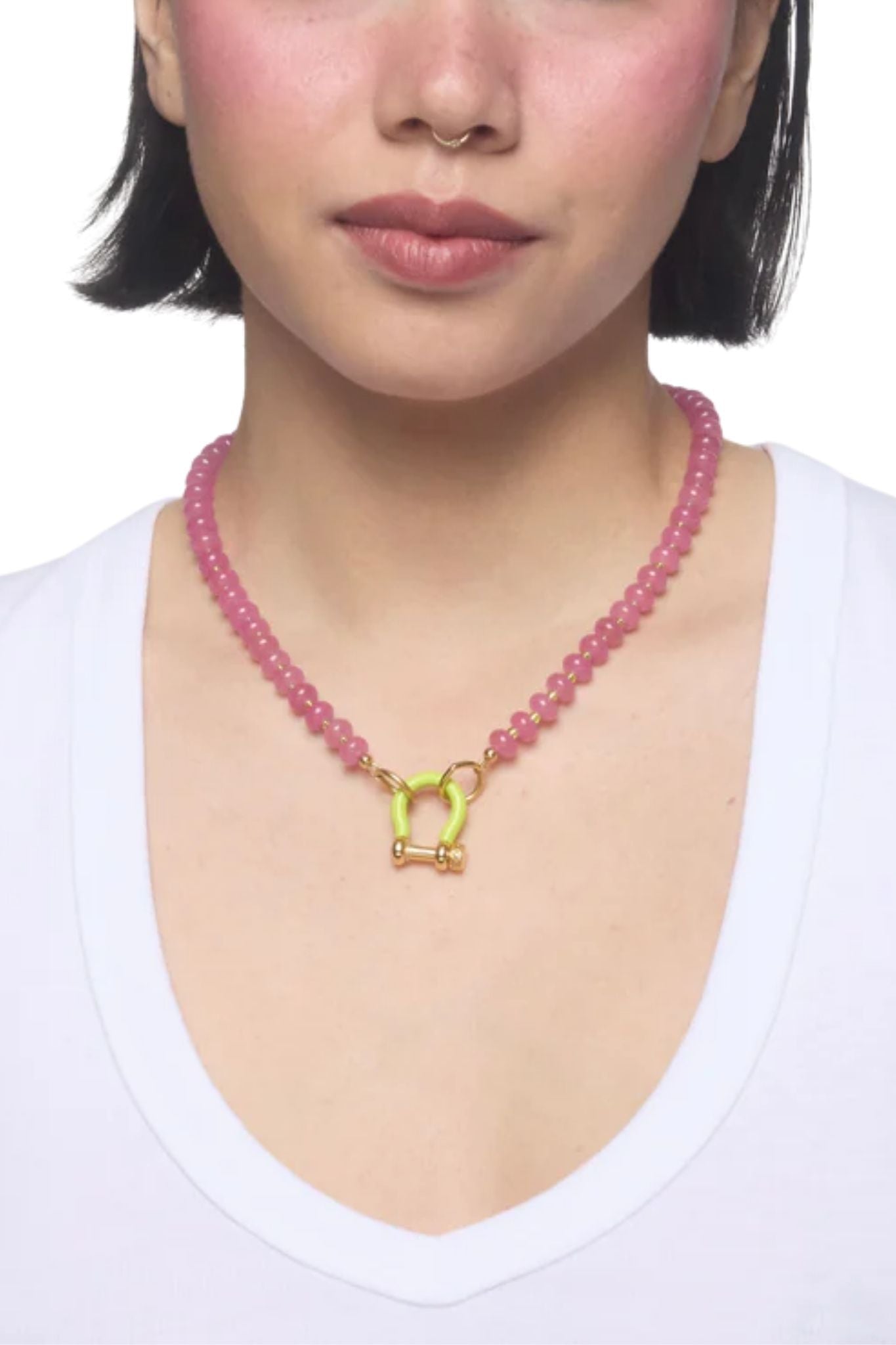 Spicy Dan Wanda Necklace - Vermillion
