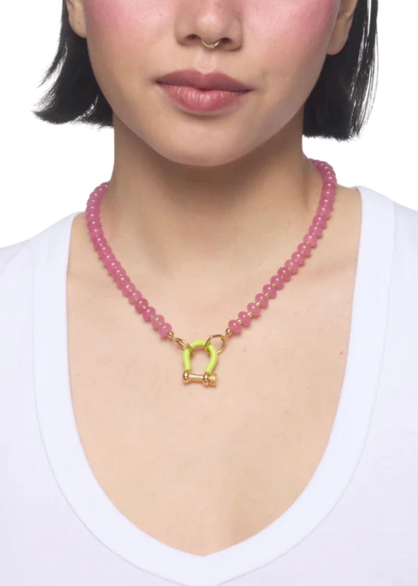 Spicy Dan Wanda Necklace - Vermillion
