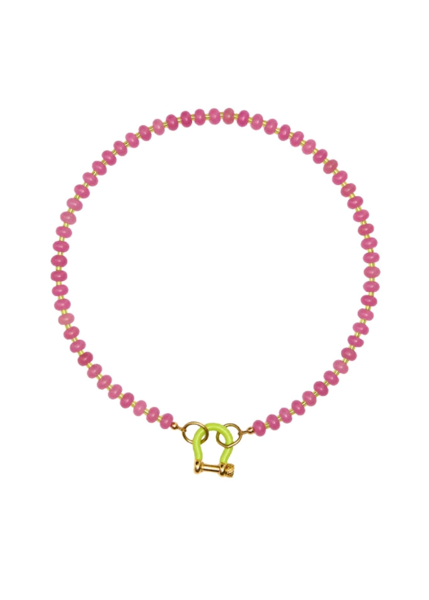 Spicy Dan Wanda Necklace - Vermillion