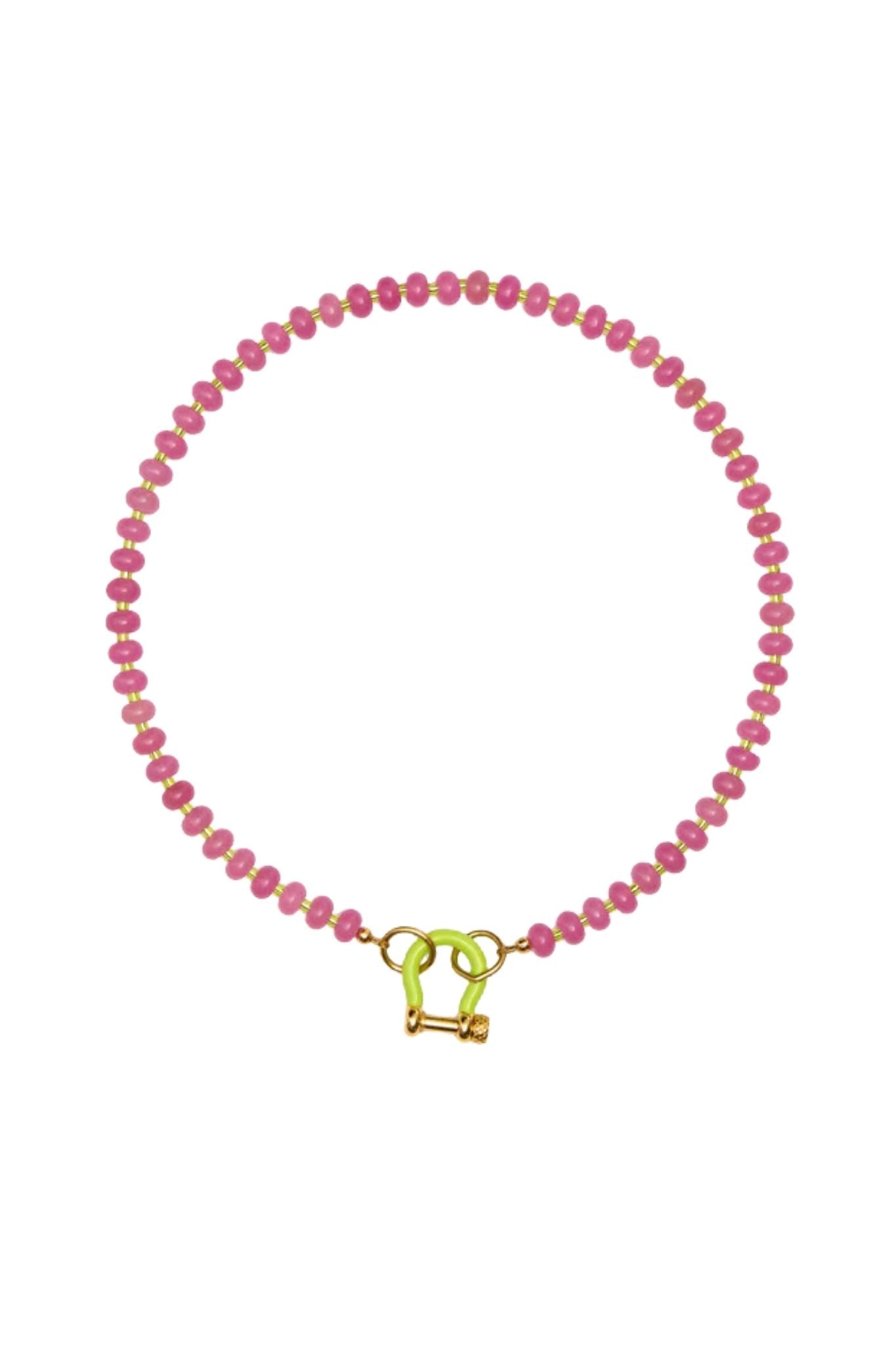 Spicy Dan Wanda Necklace - Vermillion