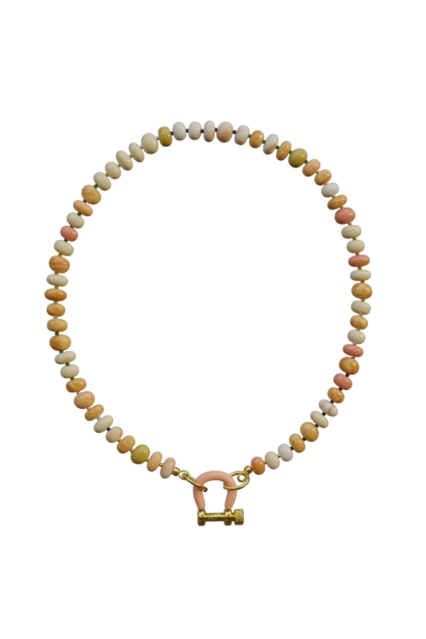 Spicy Dan Ziggy Necklace - Vermillion