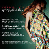 Spring 2026 Fashion Show Ticket - Vermillion