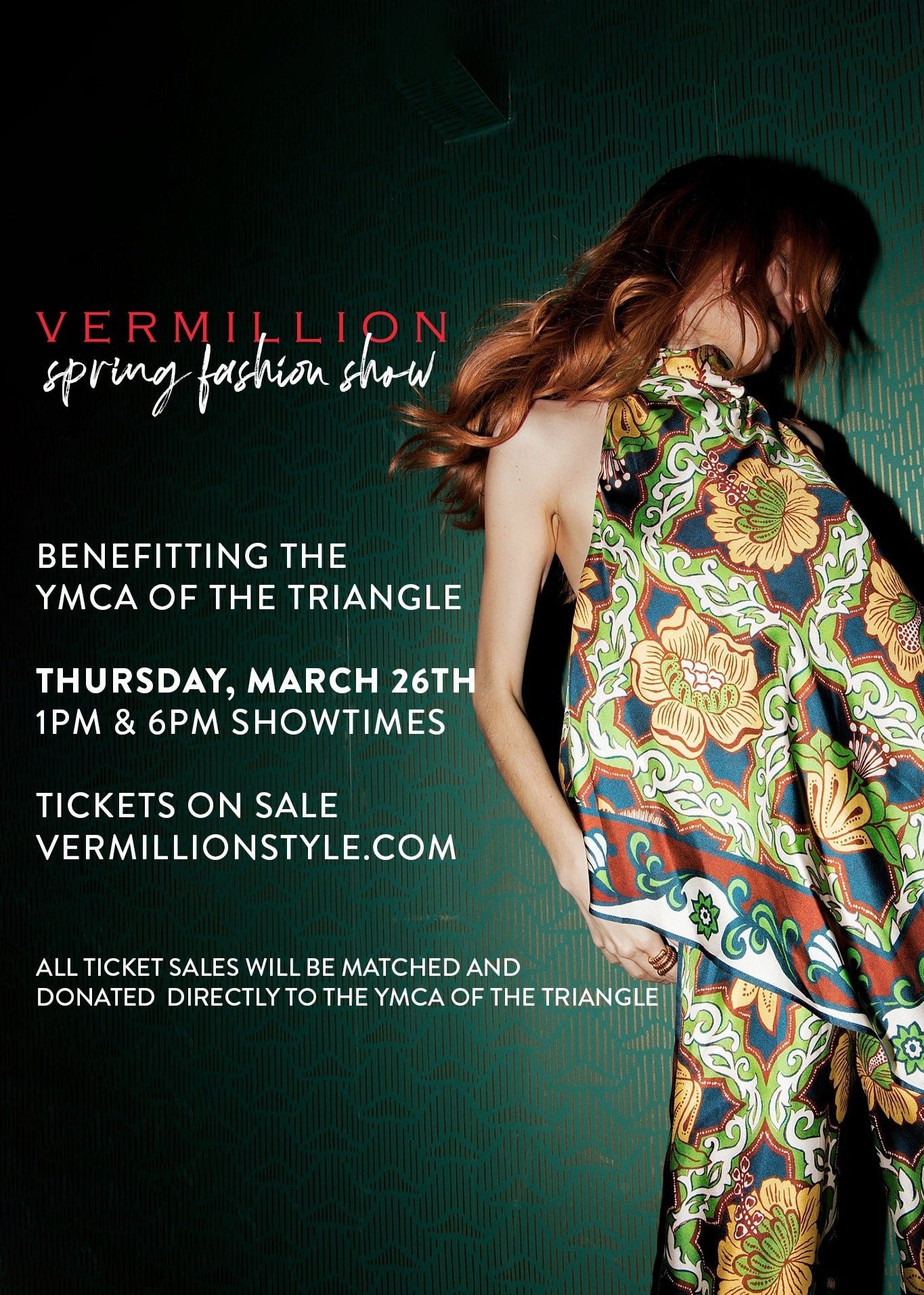 Spring 2026 Fashion Show Ticket - Vermillion