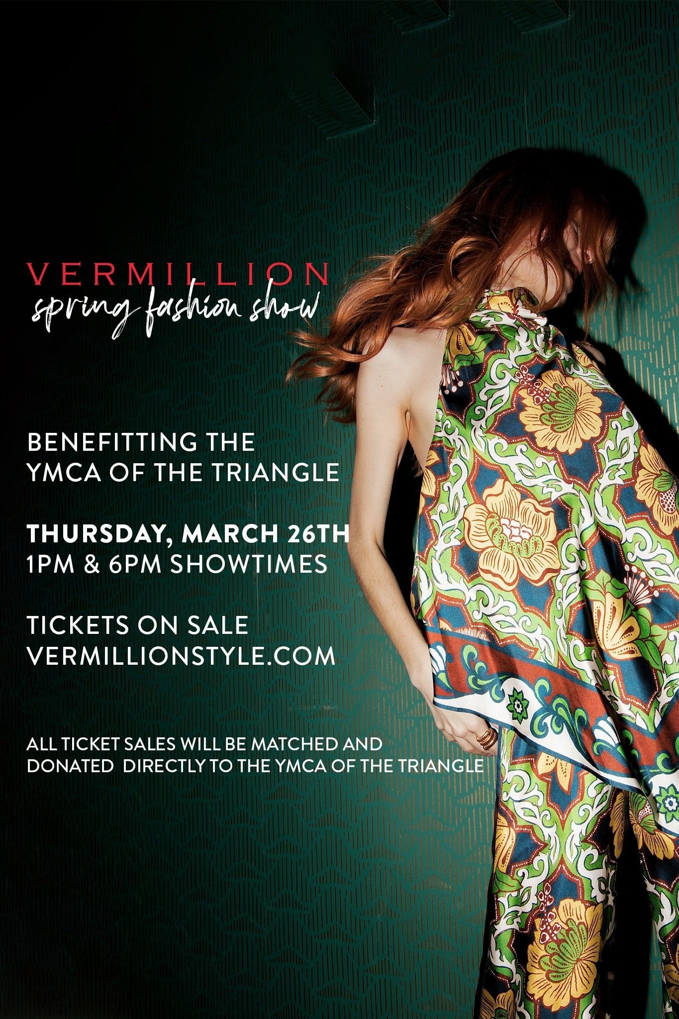 Spring 2026 Fashion Show Ticket - Vermillion