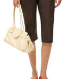 Staud Alba Ballet Flat - Vermillion