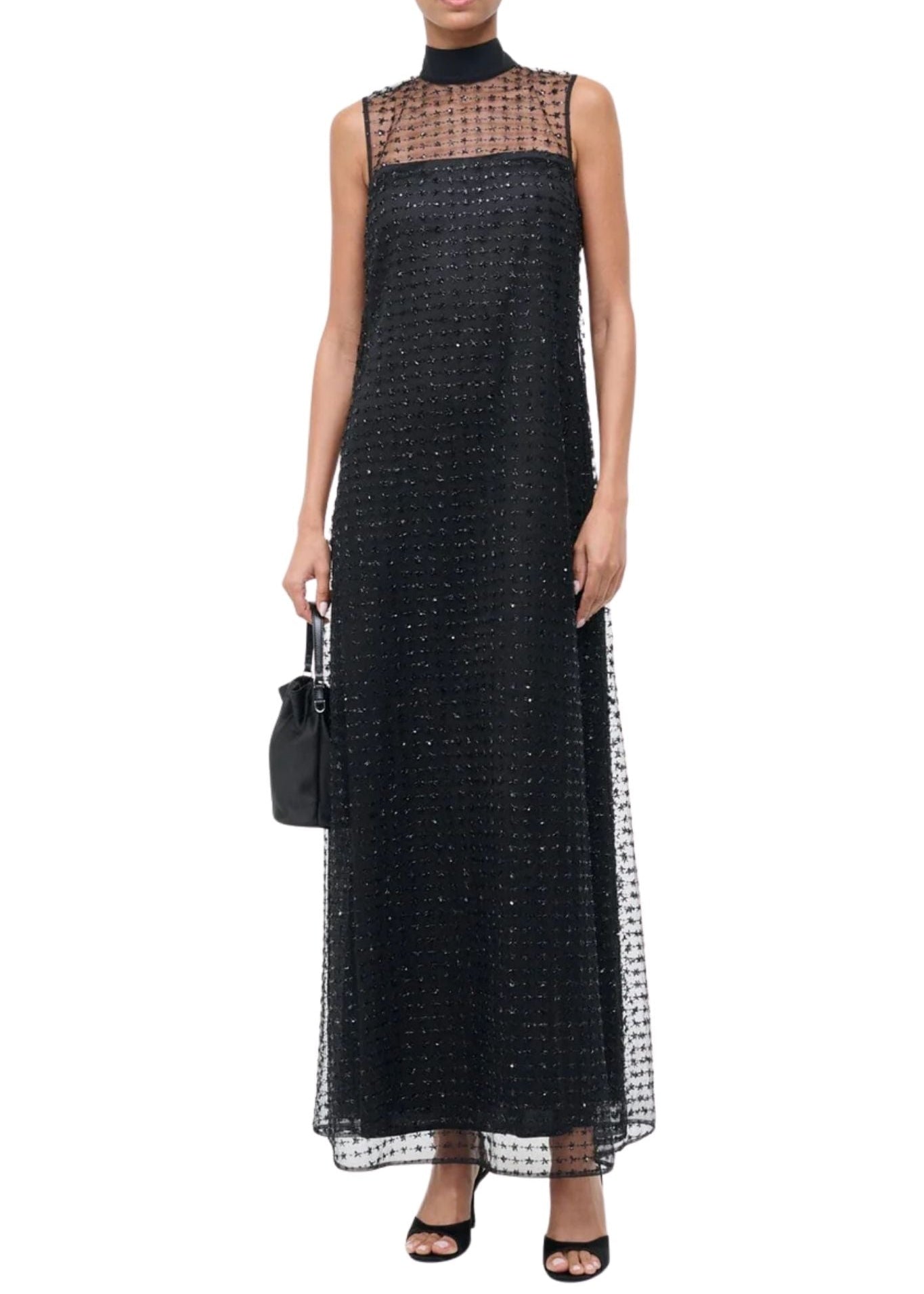 Staud Albee Dress - Vermillion