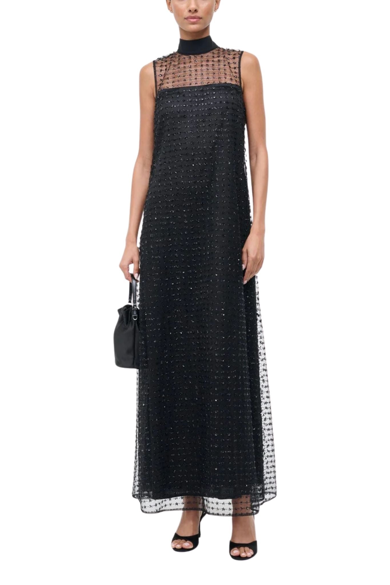 Staud Albee Dress - Vermillion