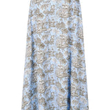 Staud Axel Skirt - Vermillion