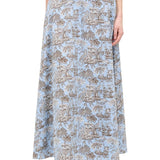 Staud Axel Skirt - Vermillion