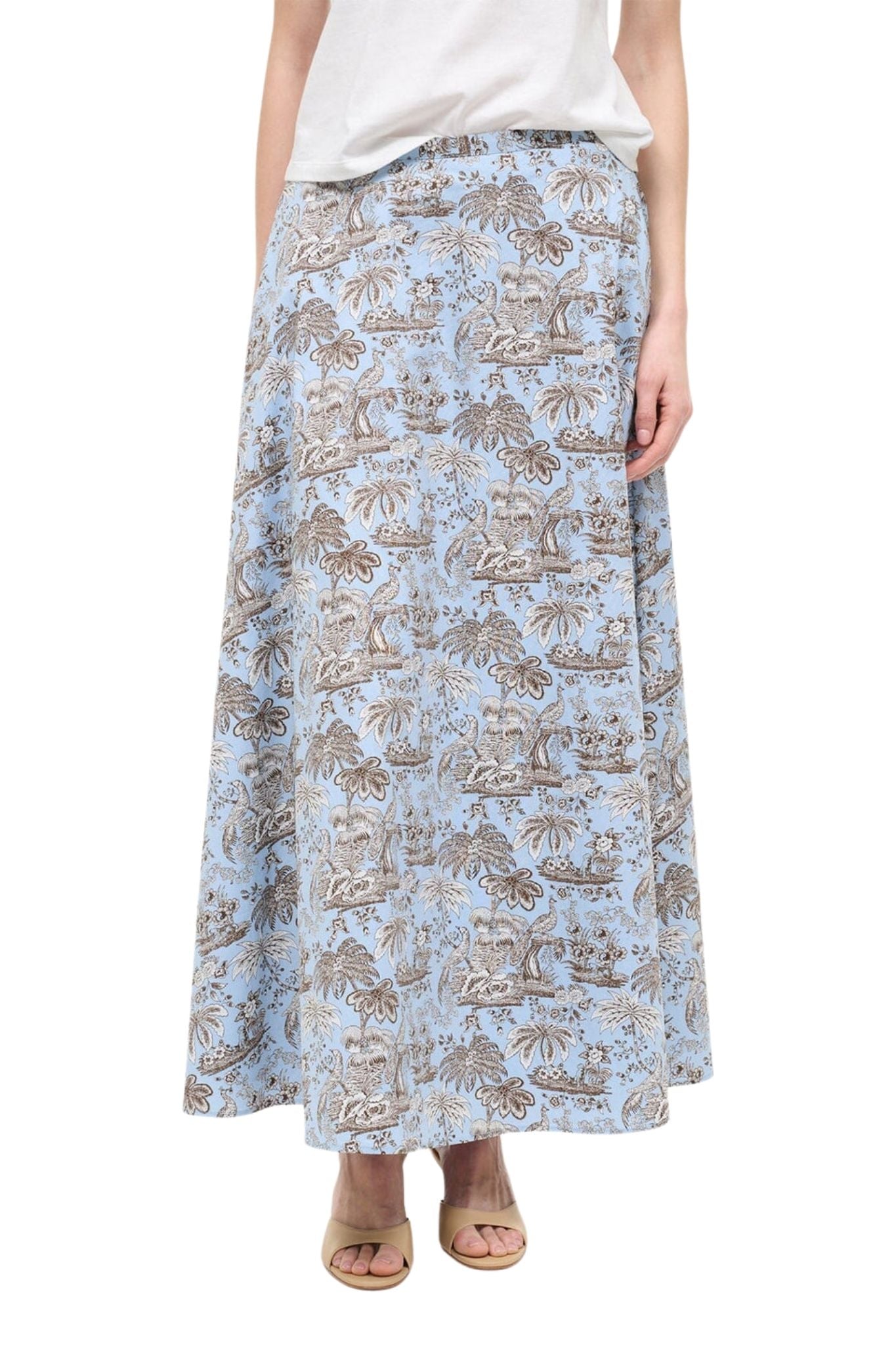 Staud Axel Skirt - Vermillion