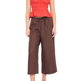 Staud Ayla Linen Tank - Vermillion