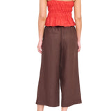 Staud Ayla Linen Tank - Vermillion