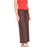 Staud Ayla Linen Tank - Vermillion
