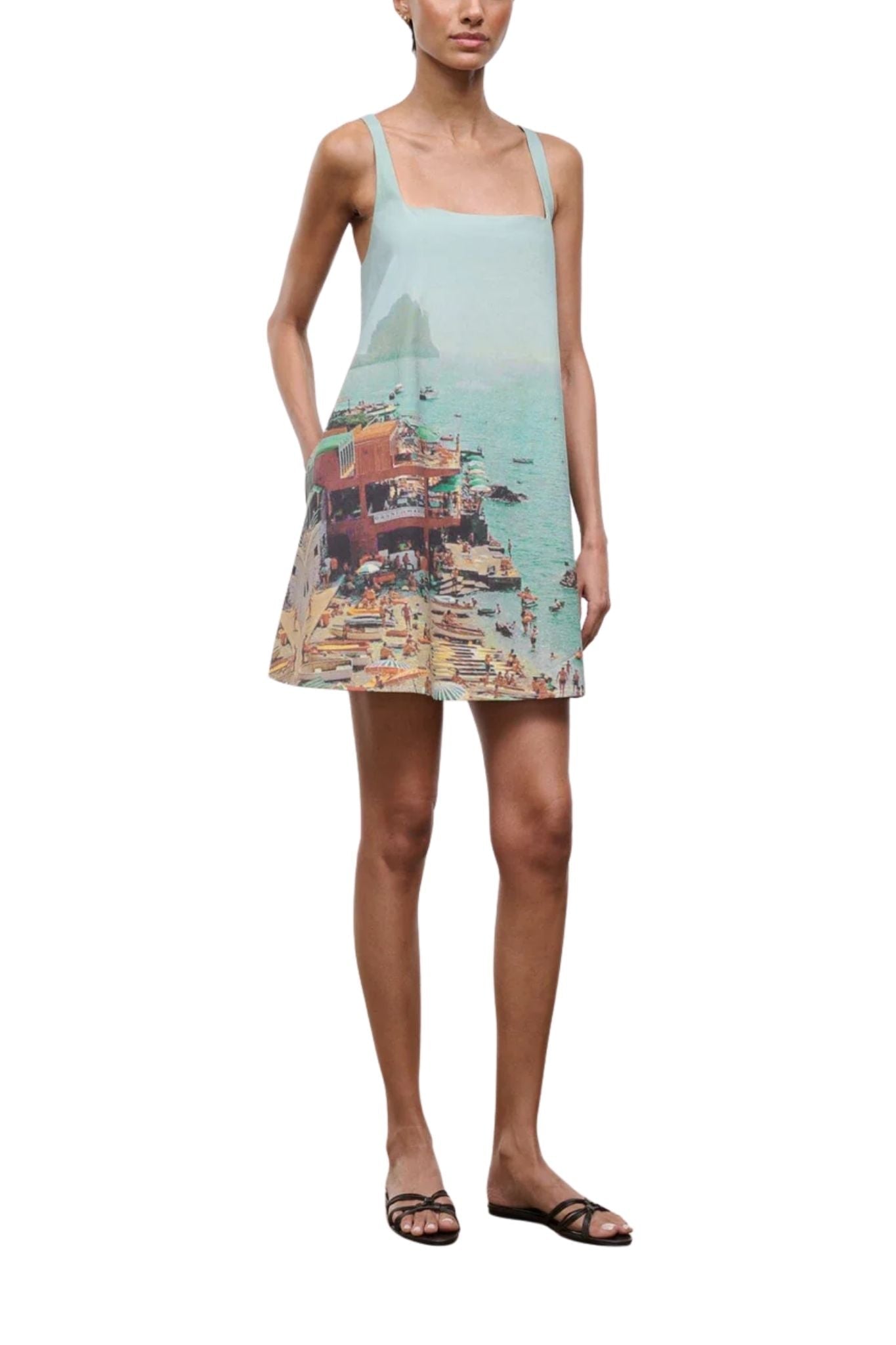 Staud Brio Dress - Vermillion